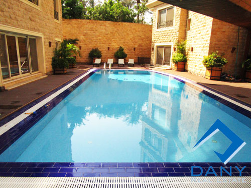 Residential Ground Floor Apartment For Rent Semi Furnished in Maadi Sarayat Great Cairo Egypt